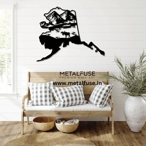 Black_Alaska_State_Wood_-_Wall_Art