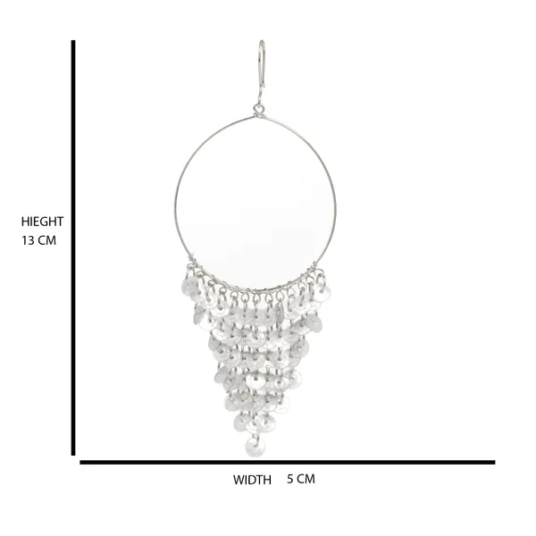 Silver_Shiny_Dangle_Fancy_Earring_For_Women