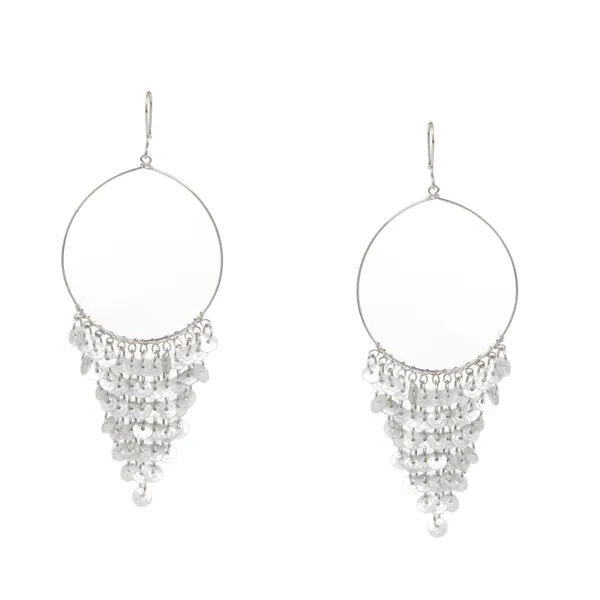 Silver_Shiny_Dangle_Fancy_Earring_For_Women
