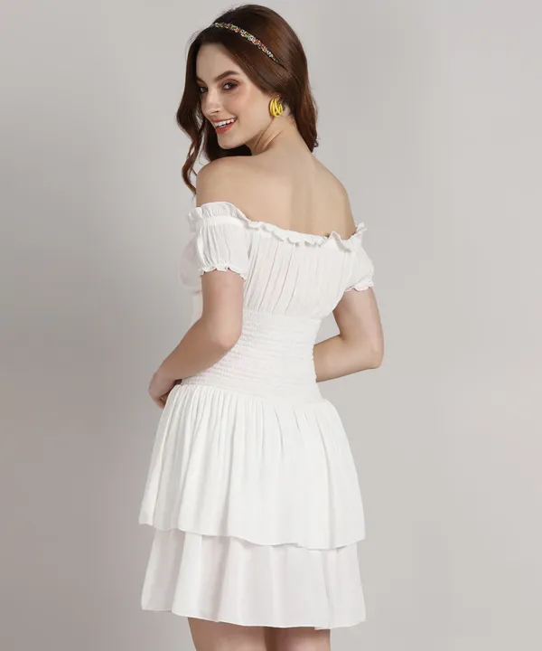 Super_Beautiful_Women_White_Dress_🤍✨