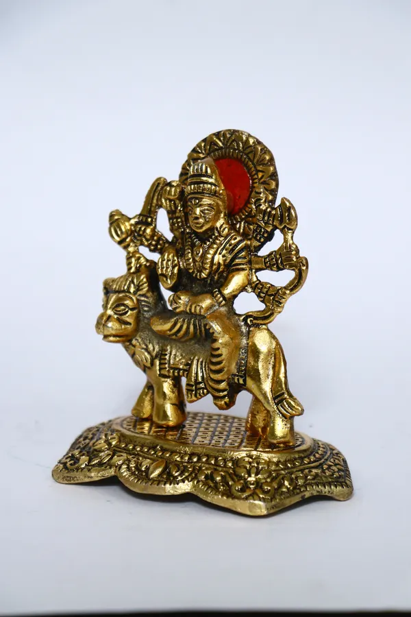 Gold_Durga_Maa_Murti_Decorative_Showpiece