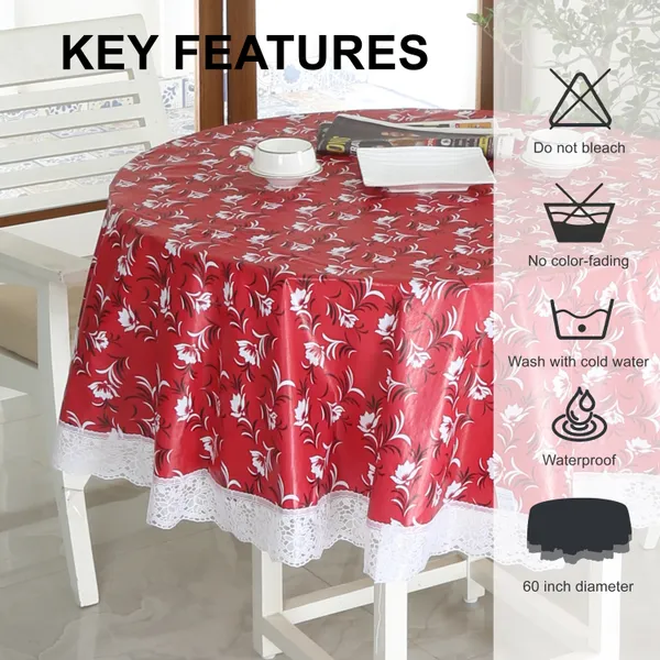 Homerz_Premium_Round_Table_Cover,_60_inch_Diameter,_Waterproof_and_Easy_to_Clean,_2_Years_Brand_Guarantee_(Red_Floral)