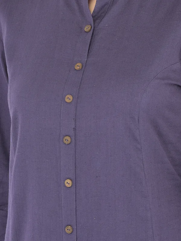 Purple_Cotton_Solid_Kurta_With_Palazzo_Bottom_Set
