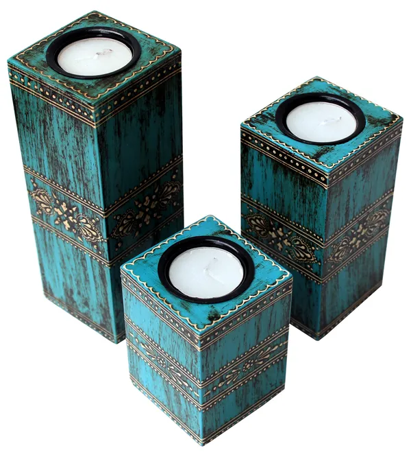 Set_Of_3_Handmade_Wooden_Tea_Light_Candle_Holder_For_Table_Top_Decoration