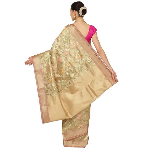 Beige_Tissue_Banarasi_Sarees_For_Women