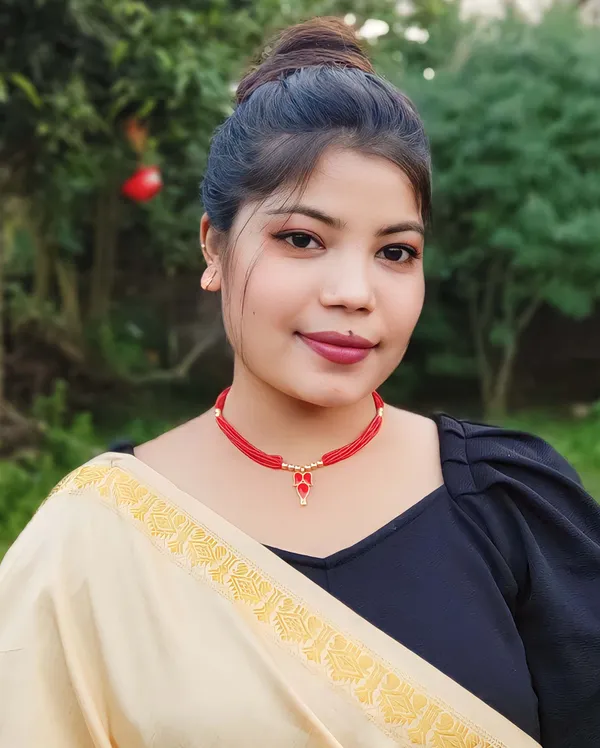 Assamese_Traditional_Red_Meenakari_Jewellery_Set