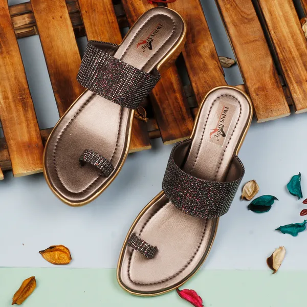 Angutha_Shining_Strap_Ethnic_Wedge_Heels_(Grey)