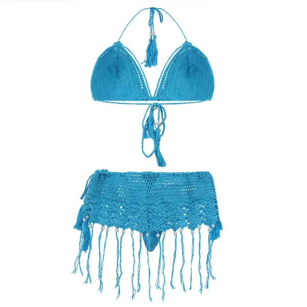 Light_Blue_Skirt_Crochet_Lingerie_Set_For_Women