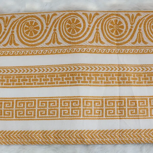 Pack_of_6_Piece_Cotton_Yellow_Plaza_Circular_Lurex_Collection_Place_Mat_For_Dining_Room_and_Living_Room