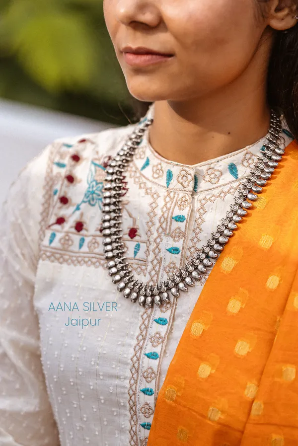 925_Pure_Sterling_Silver_|_Aabharan_Versatile_Necklace_|_Well_Stamped_&_Hallmarked