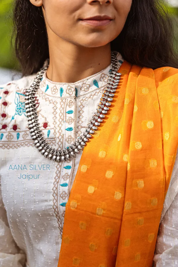 925_Pure_Sterling_Silver_|_Aabharan_Versatile_Necklace_|_Well_Stamped_&_Hallmarked