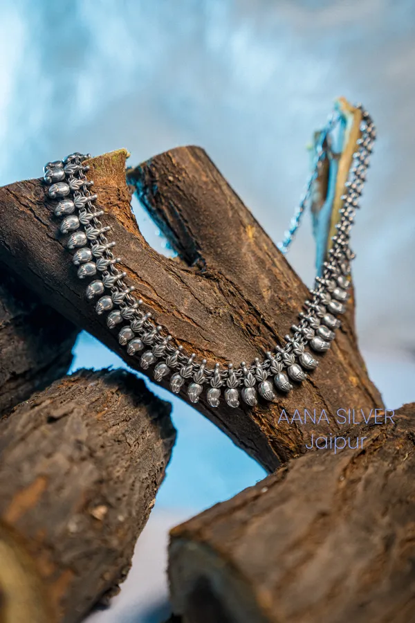 925_Pure_Sterling_Silver_|_Aabharan_Versatile_Necklace_|_Well_Stamped_&_Hallmarked