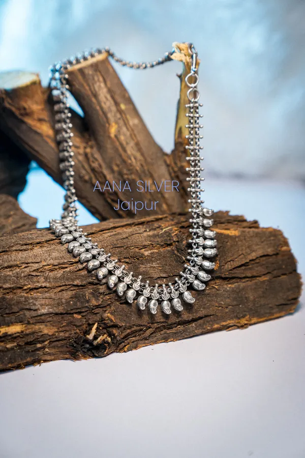 925_Pure_Sterling_Silver_|_Aabharan_Versatile_Necklace_|_Well_Stamped_&_Hallmarked