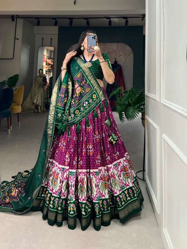 Purple_Premium_&_Elegant_Dola_Silk_Lehenga_Choli_For_Women