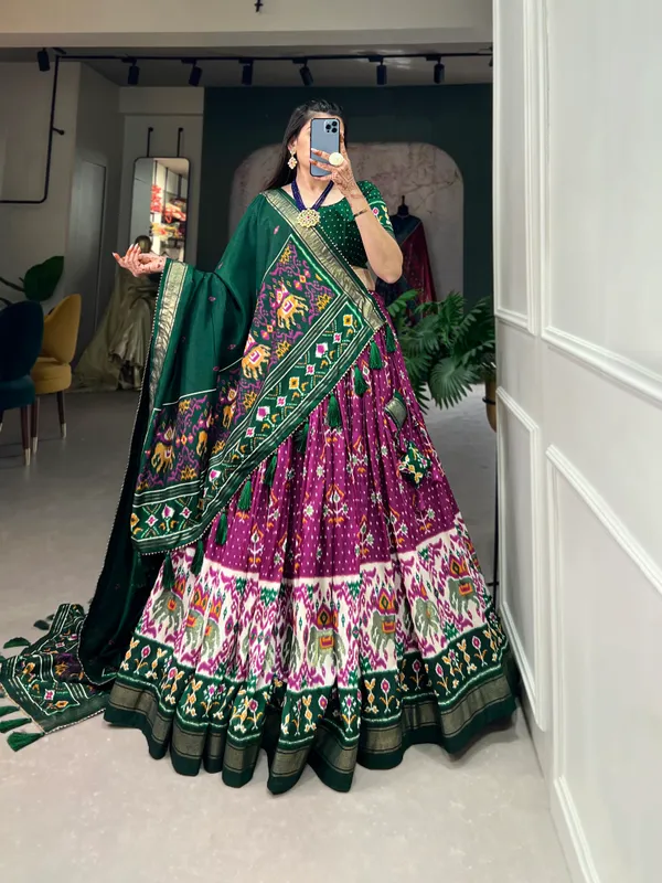 Purple_Premium_&_Elegant_Dola_Silk_Lehenga_Choli_For_Women