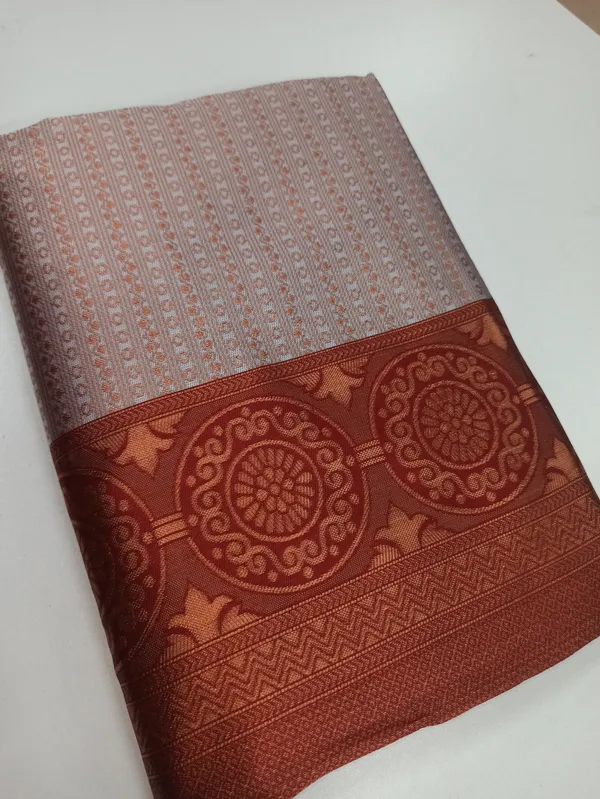 Banarasi_Silk_Saree_With_Jacquard_Work_On_All_Over_Pallu