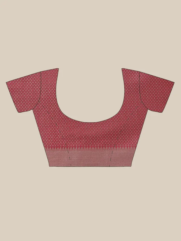 Grey_Masrise_Cotton/Cotton_Banarasi_Sarees_For_Women