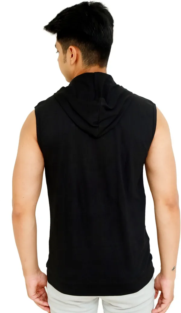 Black_Cotton_Blend_Solid_T-Shirt_For_Men