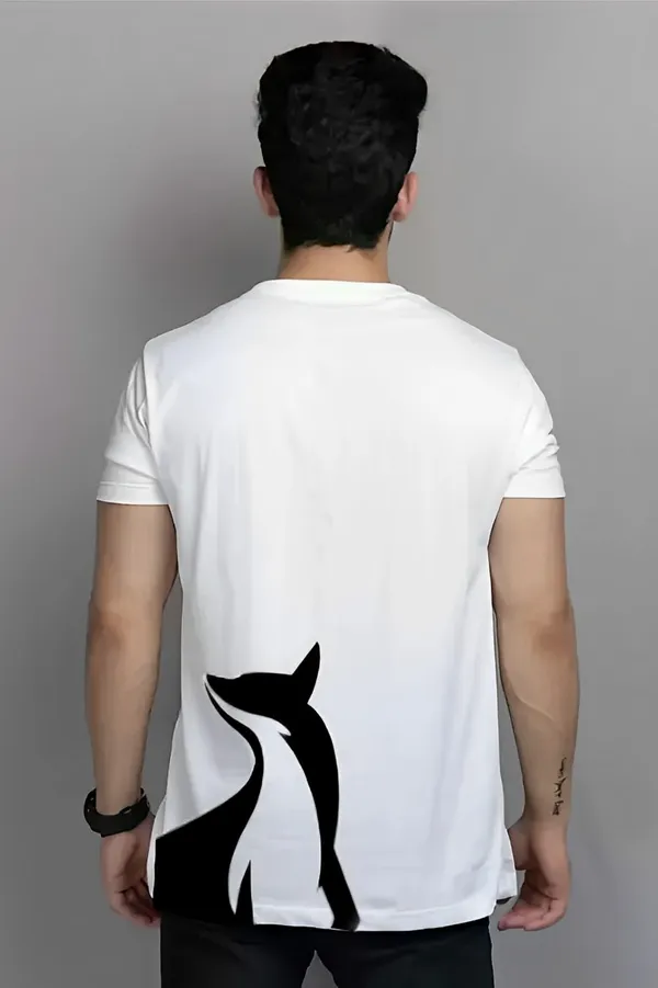 White_back_Printed_Half_Sleeve_Cotton_T-Shirt_For_Men