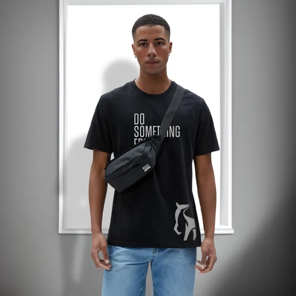Black_Printed_Half_Sleeve_Cotton_T-Shirt_For_Men