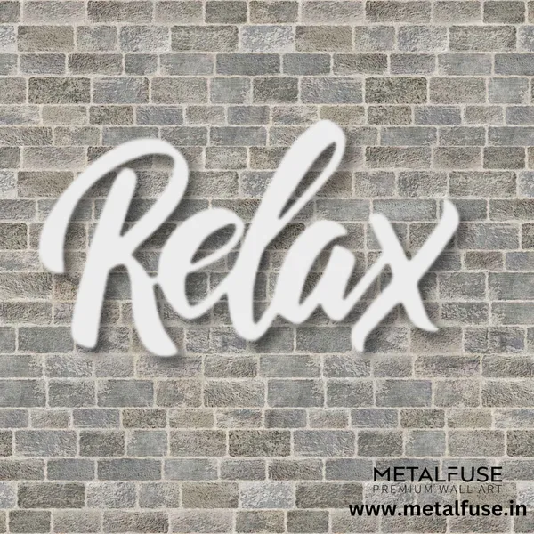 Metal_Wall_Art_for_Home_Decoration__|_Relax__|_White