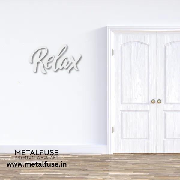 Metal_Wall_Art_for_Home_Decoration__|_Relax__|_White