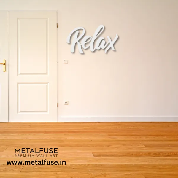 Metal_Wall_Art_for_Home_Decoration__|_Relax__|_White