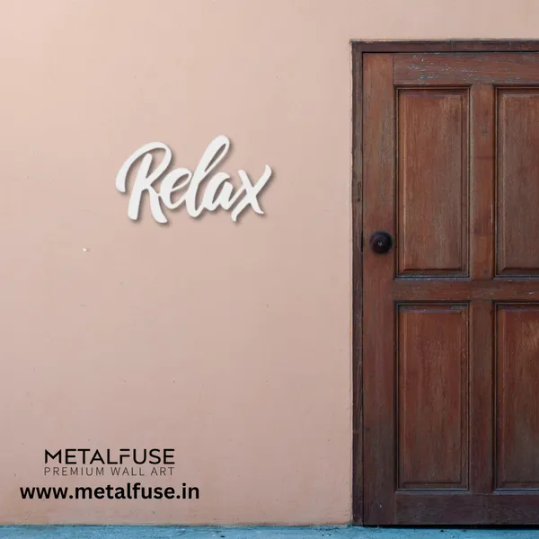 Metal_Wall_Art_for_Home_Decoration__|_Relax__|_White