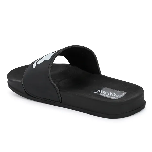 Black_Silicon_Strap_And_Pvc_Slip_On_Sliders_For_Men
