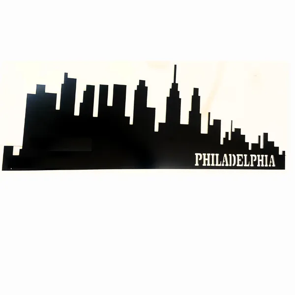 Wooden_Wall_Art_for_Home_Decoration__|_Philadelphia_Skyline__|_Black