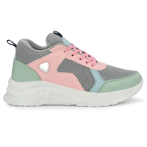 Grey_Mesh_And_Airmix_Lace_Ups_Sports_Shoes_For_Women