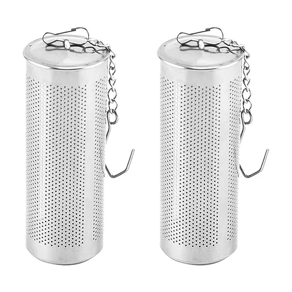 LONG_Cyl_Tea_Infuser_|Elegant_Premium_Look_|_Tea_Strainers_for_Loose_Tea_|_Food_Grade_SS_|_Gift_for_Him/Her_|_6cm_(_Set_of_1)