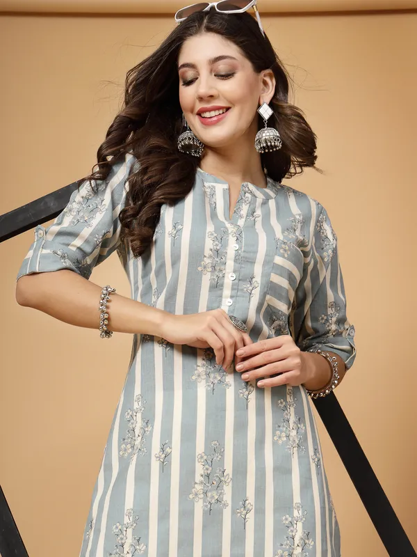 Light_Blue_Cotton_Printed_Kurta