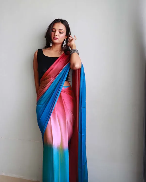 Pink_And_Blue_Color_1-Minute_Ready_To_Wear_Naylon_Saree_With_Blouse_Piece