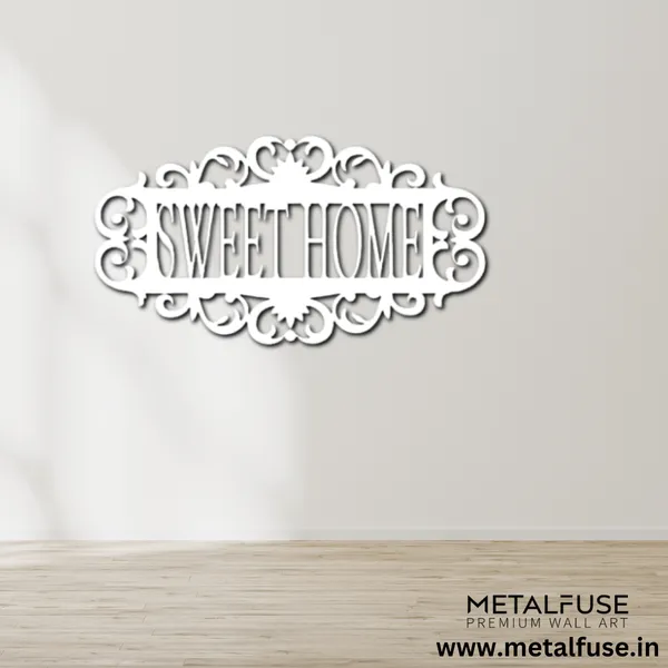 Metal_Wall_Art_for_Home_Decoration__|_Sweet_Home_|_White