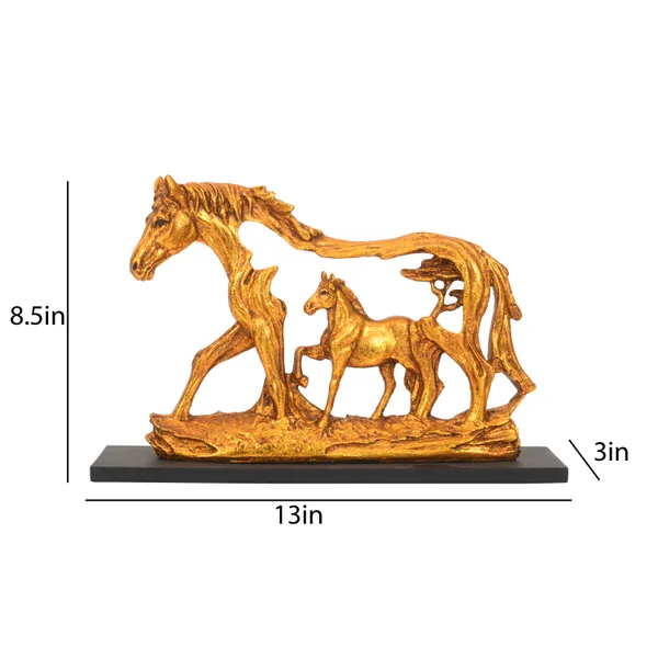 Elegant_Golden_Running_Horse_Sculpture_For_Good_Luck_Home_Decoration_|_Feng_Shui_|_Vastu_Gifts_|Table_Decor_|