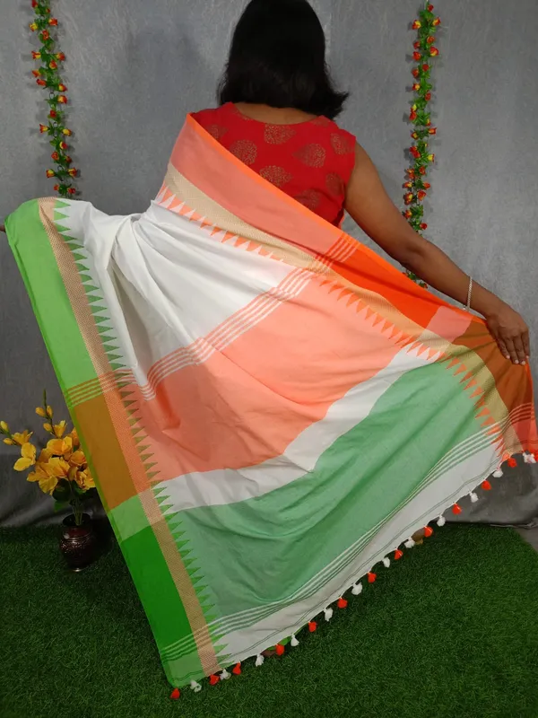 Tricolor_Cotton_Handloom_Independence_Saree