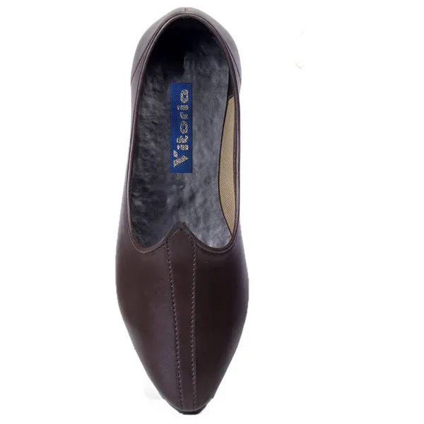 Black_&_Red_&_Tan_&_Brown_PU_Premium_Jutis_Shoe_For_Men