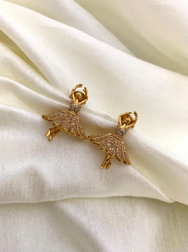 Matte finish earrings online hotsell