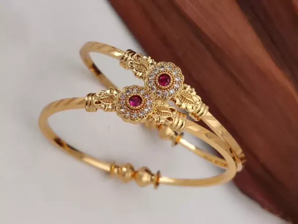 Set_of_2_Gold_Plated_Brass_Adjustable_Bangles_For_Women