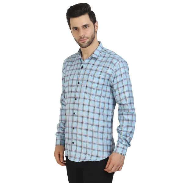 Indigo_cotton_fabric_checks_design_full_sleeve_shirt