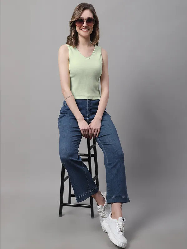 Pista_Cotton_Rib_Round_Neck_Sleeveless_Crop_Top_For_Women