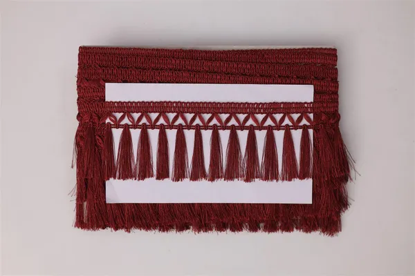 Maroon_Polyster_Premium_Lace_For_Women