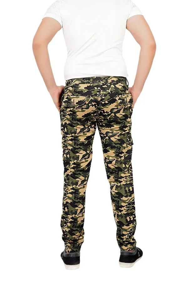 Olive_Camo_Printed_7_Pocket_Cargo_Joggers_For_Men