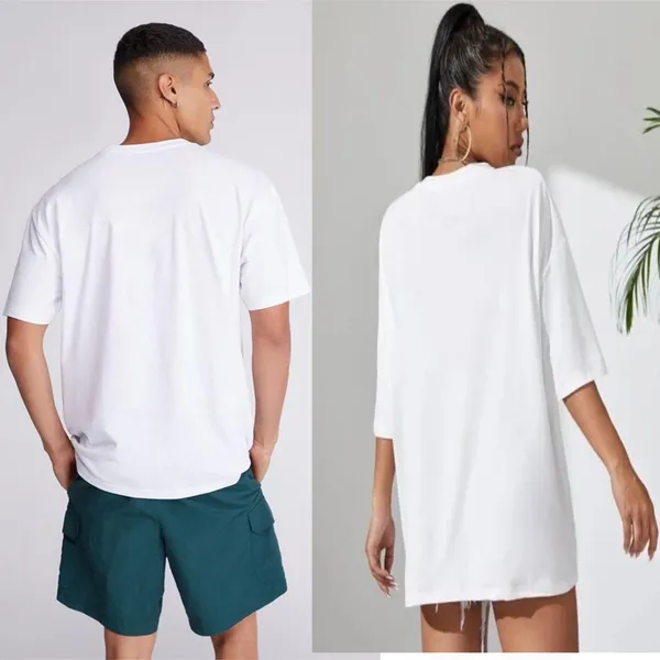 Pack_of_2_White_Cotton_Blend_Solid_T-Shirt_For_Couple