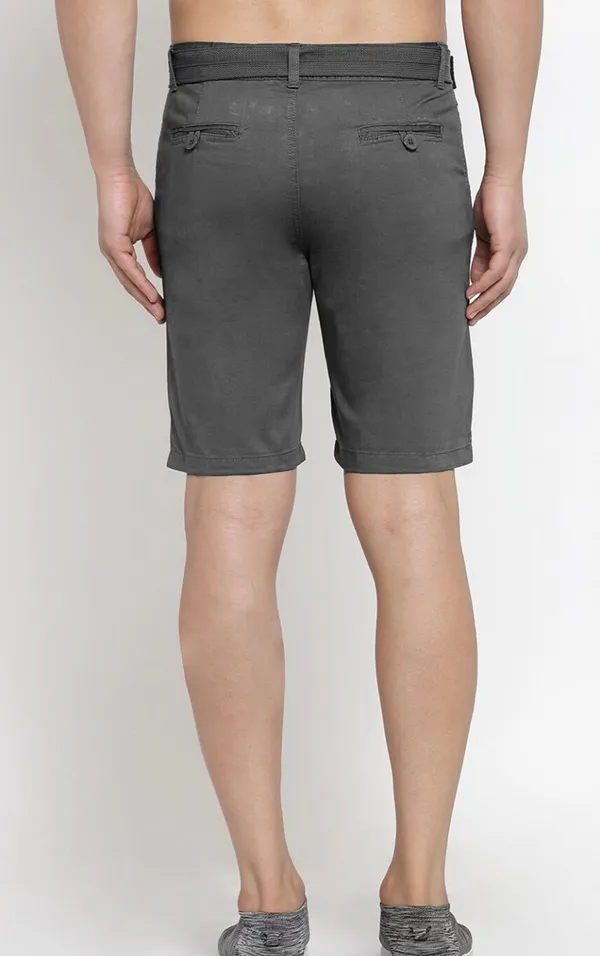 Dark_Grey_Cotton_Blend_Premium_Solid_Chino_Shorts_For_Men