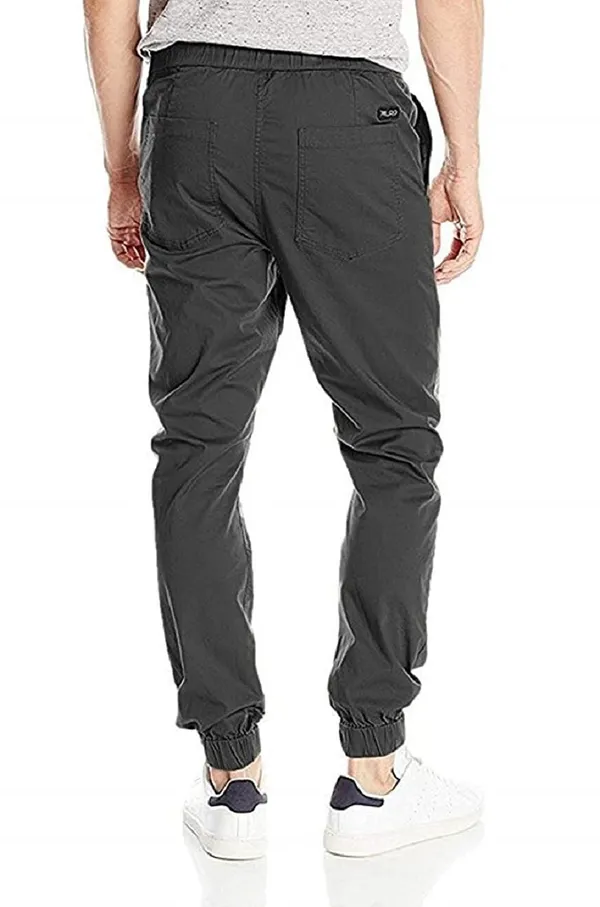 Grey_Cotton_Blend_Premium_Solid_Joggers_For_Men