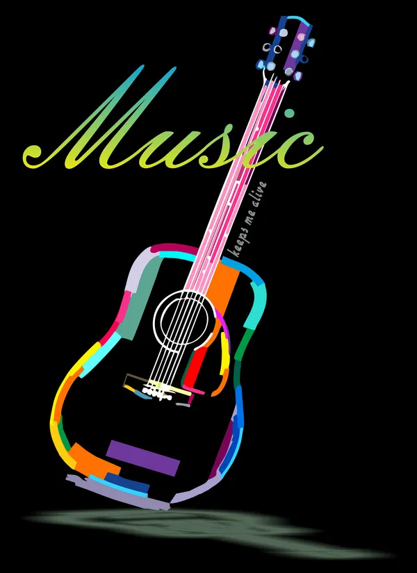TOFFTEES_Black_Music_Keeps_Me_Alive_Half_Sleeves_T-Shirt_|_HD_Print_With_100%_Cotton