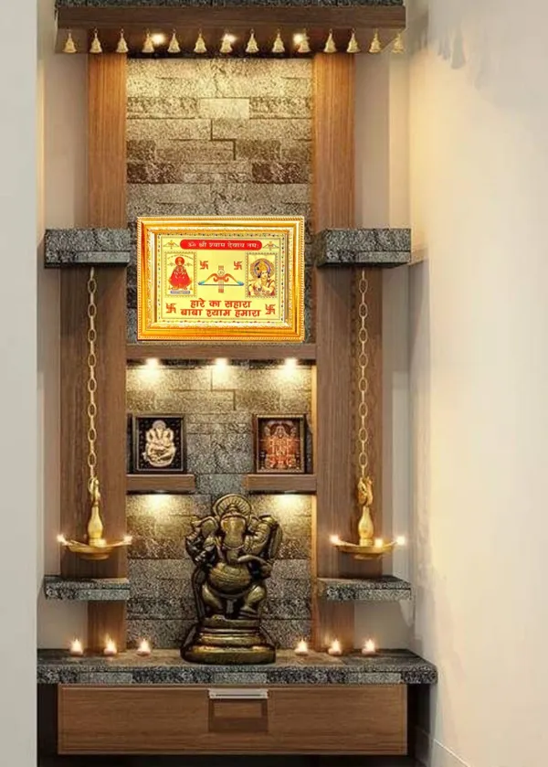Photo_&_Frame_Shyam_Baba_And_Lord_Krishna