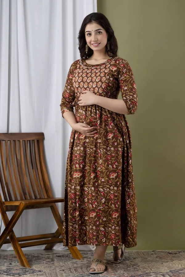 dhoom_boom_Cotton_Printed_Maternity_And_Feeding_Kurti_Combo_Of_2